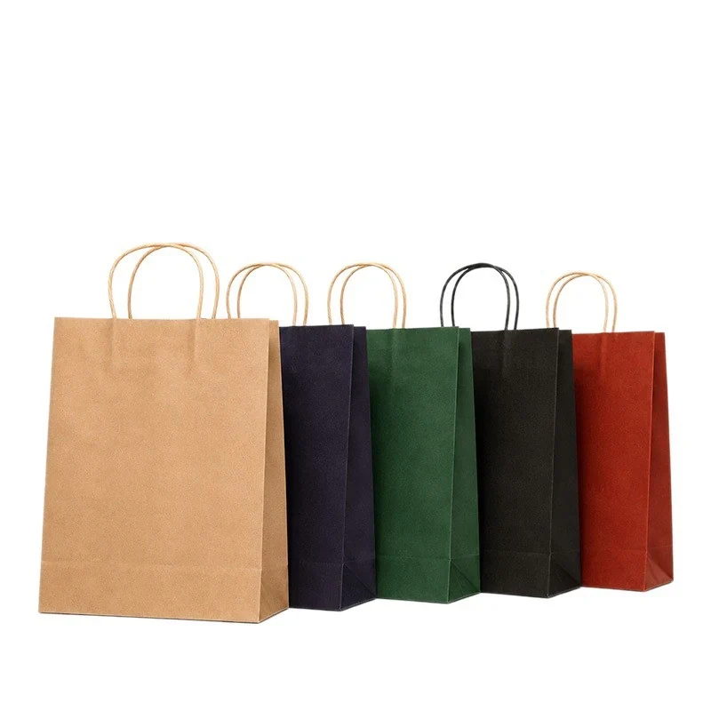 Assorted paper bags and tubes